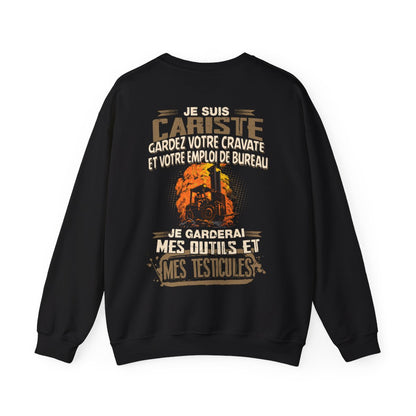 Je suis Cariste, je garderai mes outils et mes testicules