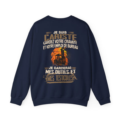 Je suis Cariste, je garderai mes outils et mes testicules