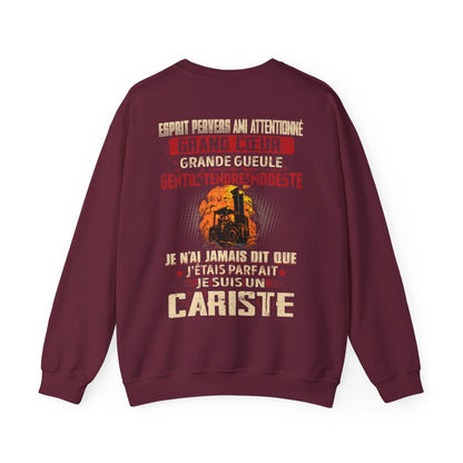 Je suis Cariste pas parfait, mais complet