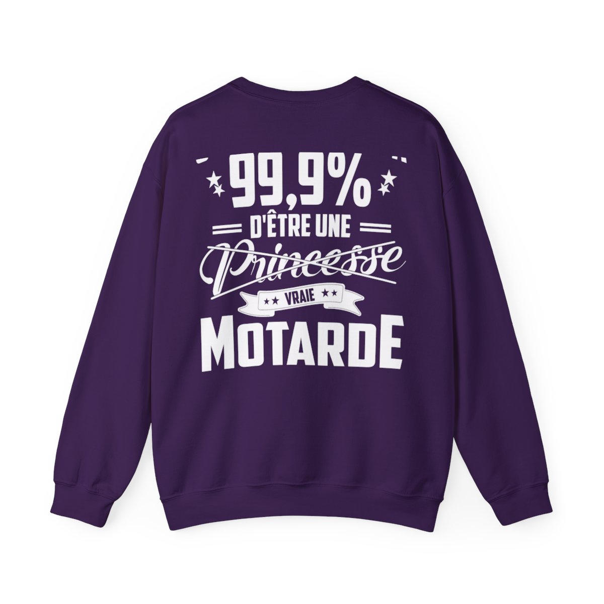 Je suis certain à 99.9% d'être une princesse vraie motarde
