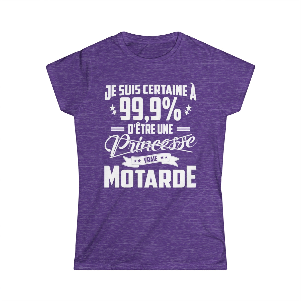 Je suis certain à 99.9% d'être une princesse vraie motarde