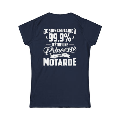Je suis certain à 99.9% d'être une princesse vraie motarde
