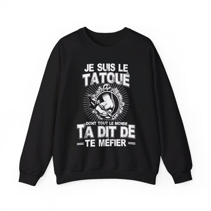 Je suis certainement pas parfait mais tatoué donc c'est déjà pas mal