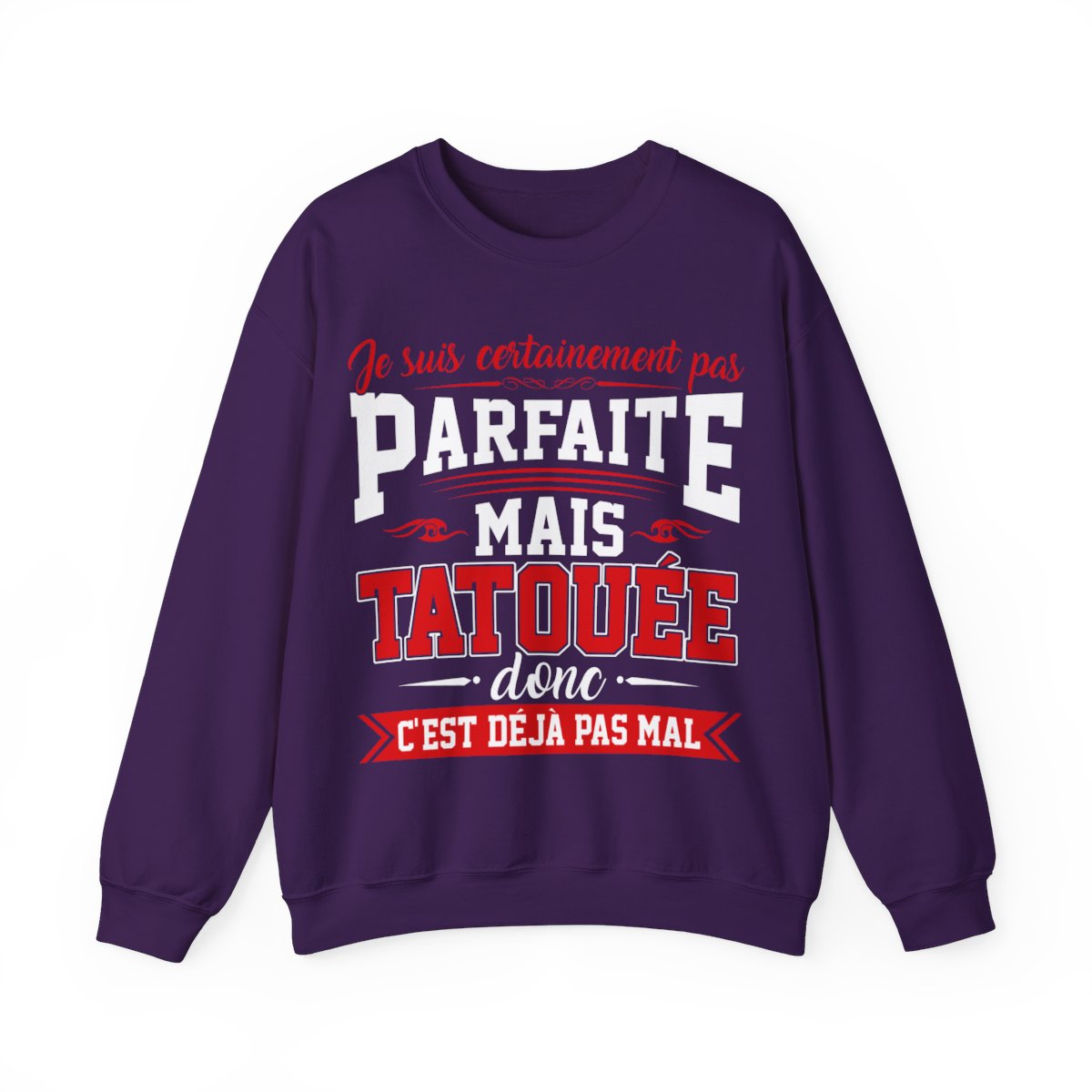 Je suis certainement pas parfaite mais tatouée donc c'est déjà pas mal