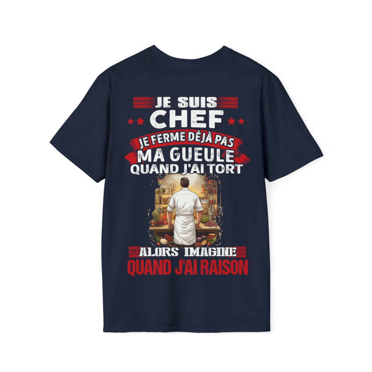 Je suis Chef, je ne ferme déjà pas ma gueule quand j'ai tort