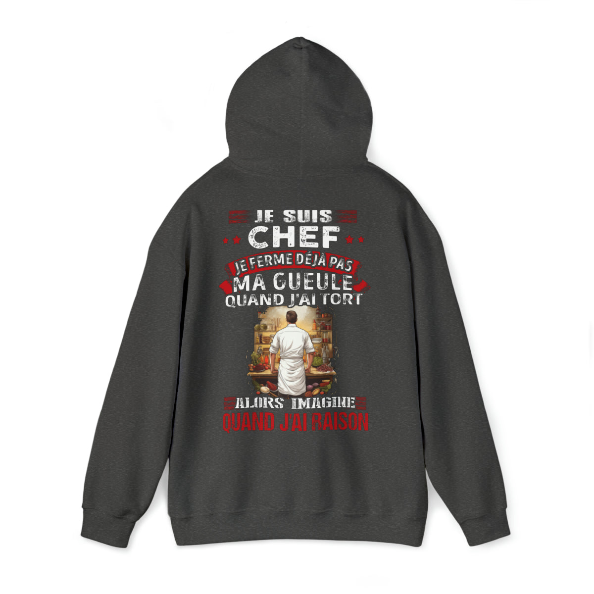 Je suis Chef, je ne ferme déjà pas ma gueule quand j'ai tort