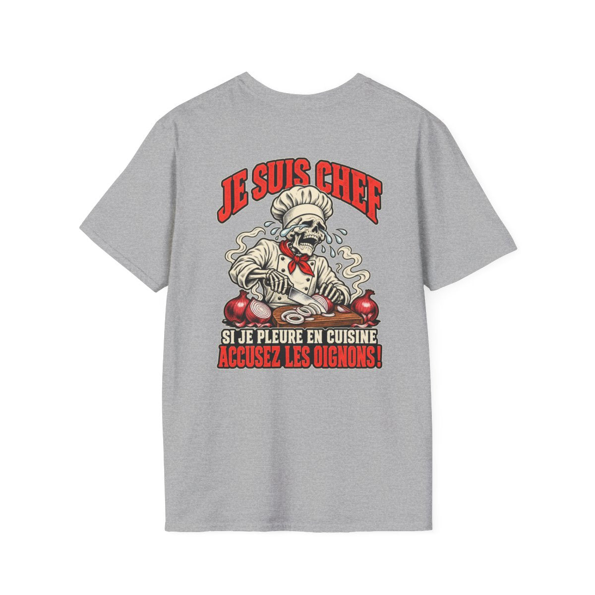 JE SUIS CHEF SI JE PLEURE EN CUISINE
