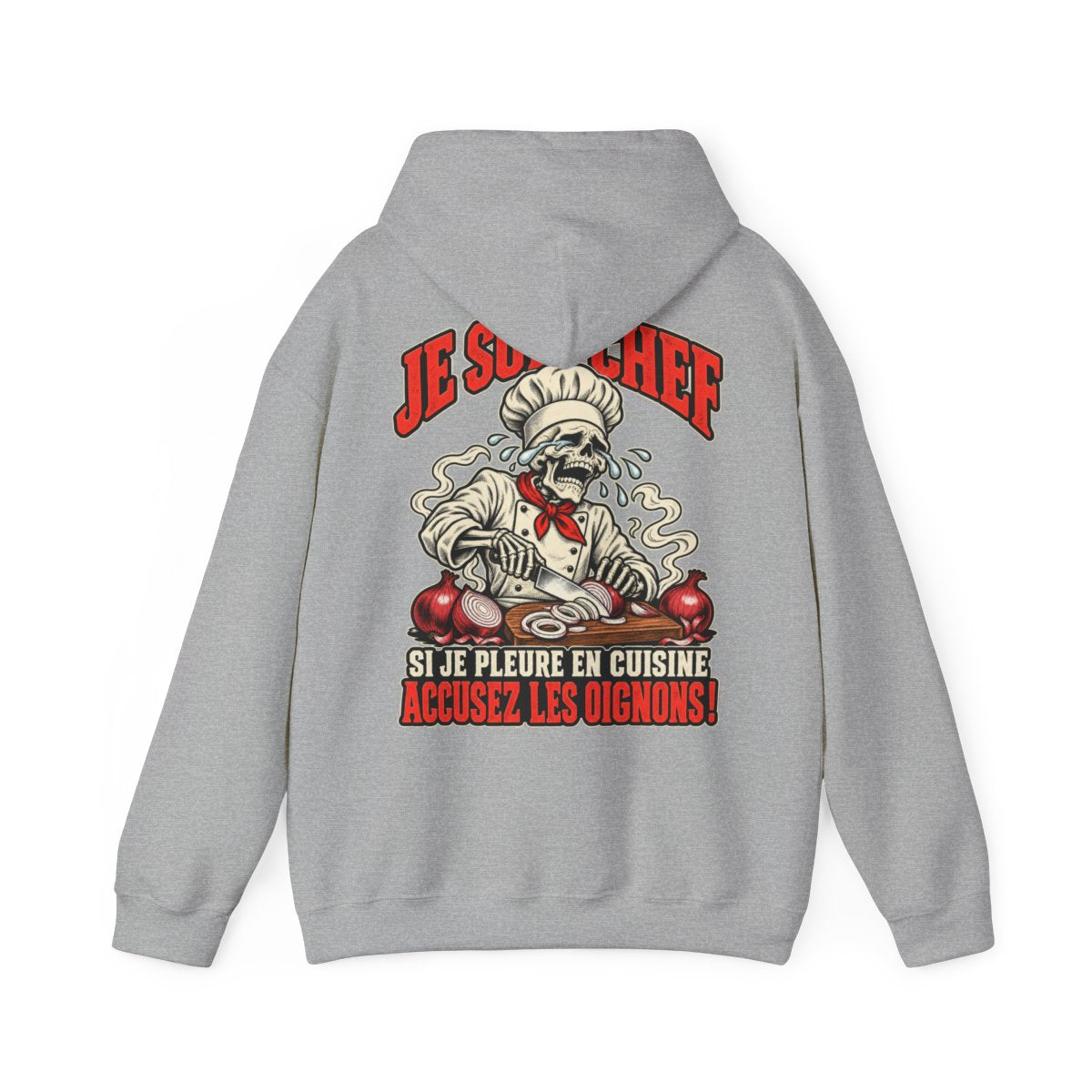 JE SUIS CHEF SI JE PLEURE EN CUISINE