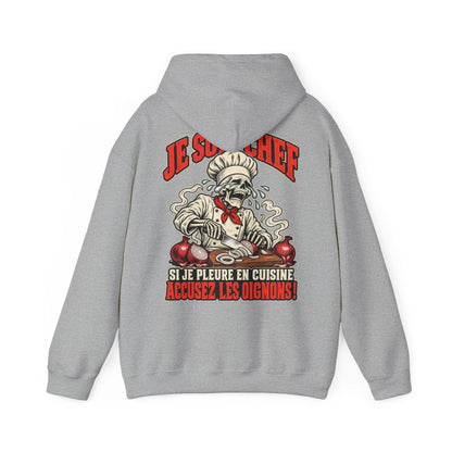 JE SUIS CHEF SI JE PLEURE EN CUISINE