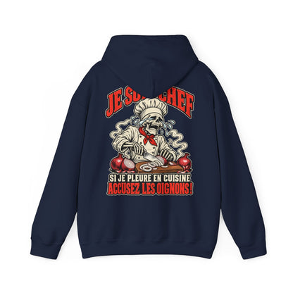 JE SUIS CHEF SI JE PLEURE EN CUISINE