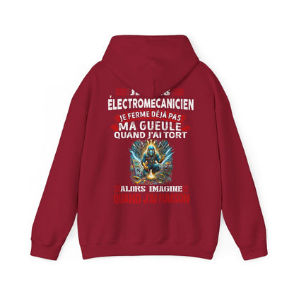 Je suis Électromécanicien, je ne ferme déjà pas ma gueule quand j'ai tort
