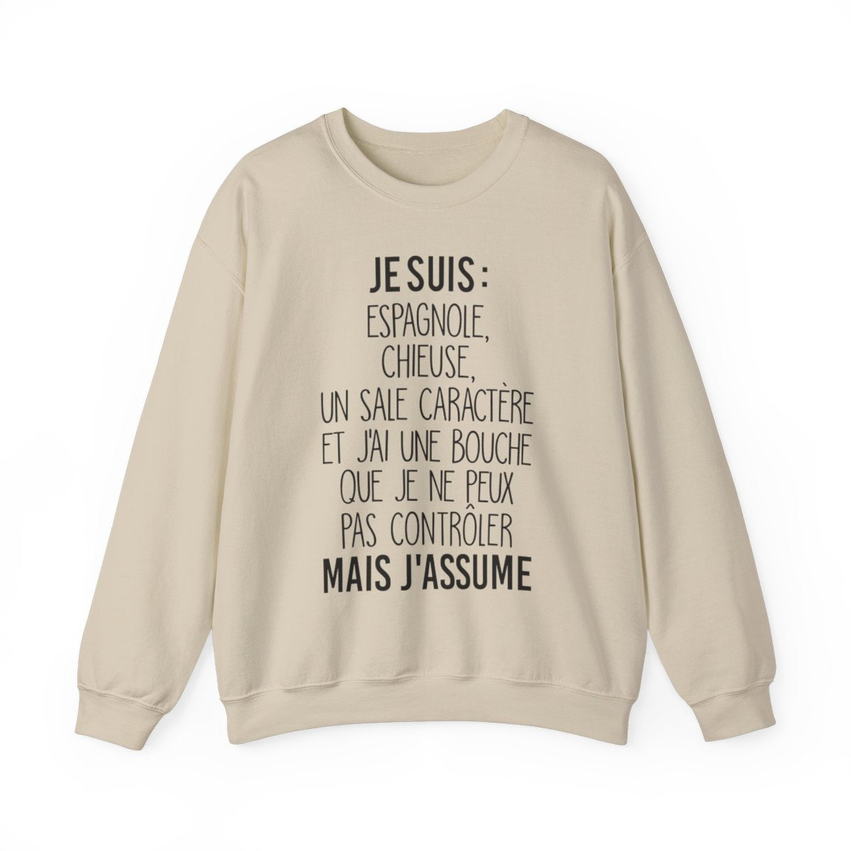 Je suis Espagnole, chieuse, un sale caractère