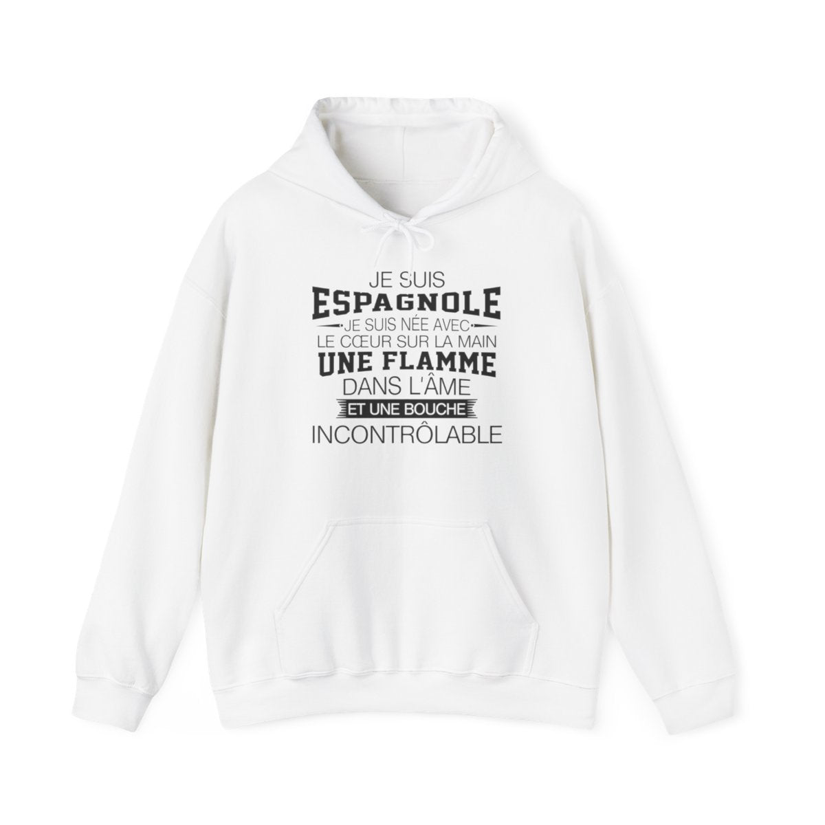 Je suis Espagnole, je suis née avec le coeur sur la mai