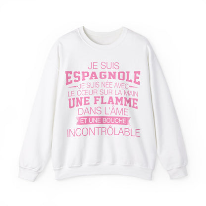 Je suis Espagnole, je suis née avec le coeur sur la mai