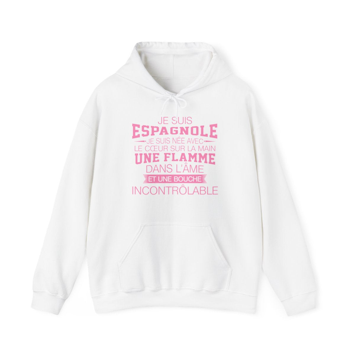 Je suis Espagnole, je suis née avec le coeur sur la mai