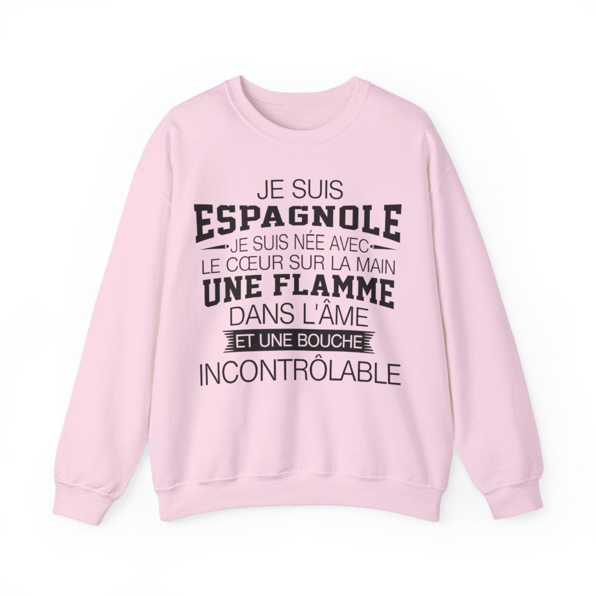 Je suis Espagnole, je suis née avec le coeur sur la mai