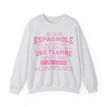 Je suis Espagnole, je suis née avec le coeur sur la mai