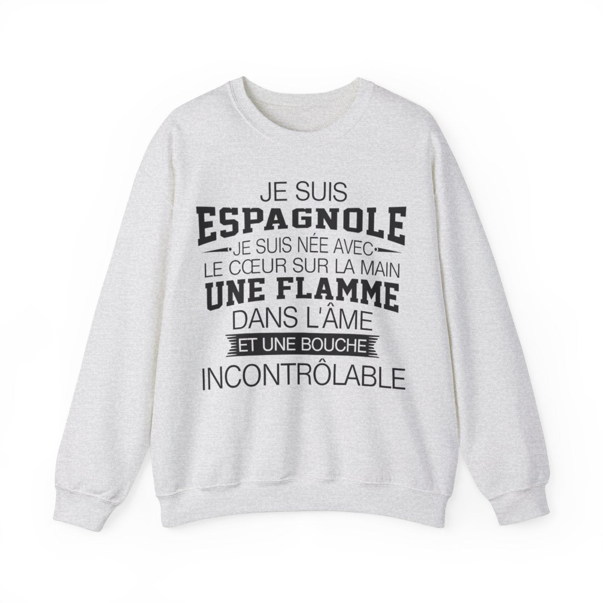 Je suis Espagnole, je suis née avec le coeur sur la mai