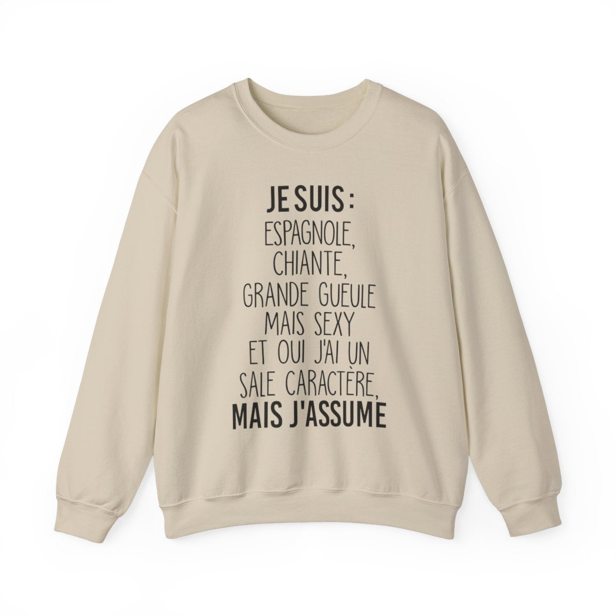 Je suis Espagnole mais j'assume