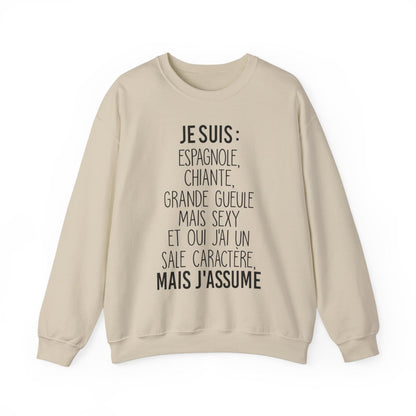 Je suis Espagnole mais j'assume