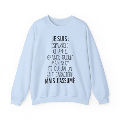 Je suis Espagnole mais j'assume