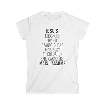 Je suis Espagnole mais j'assume