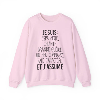 Je suis Espagnole sale caractère et j'assume