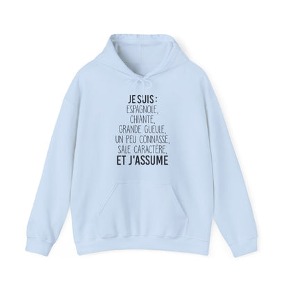 Je suis Espagnole sale caractère et j'assume