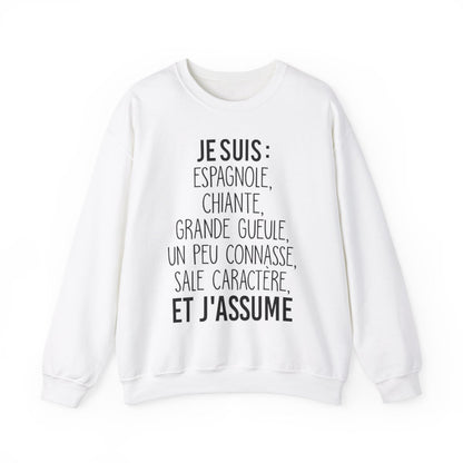 Je suis Espagnole sale caractère et j'assume