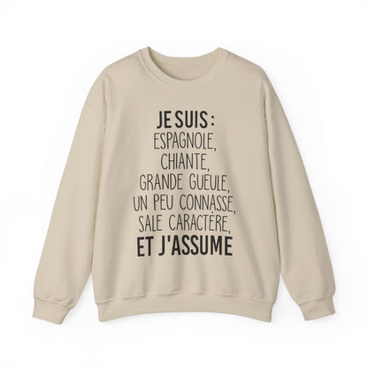 Je suis Espagnole sale caractère et j'assume