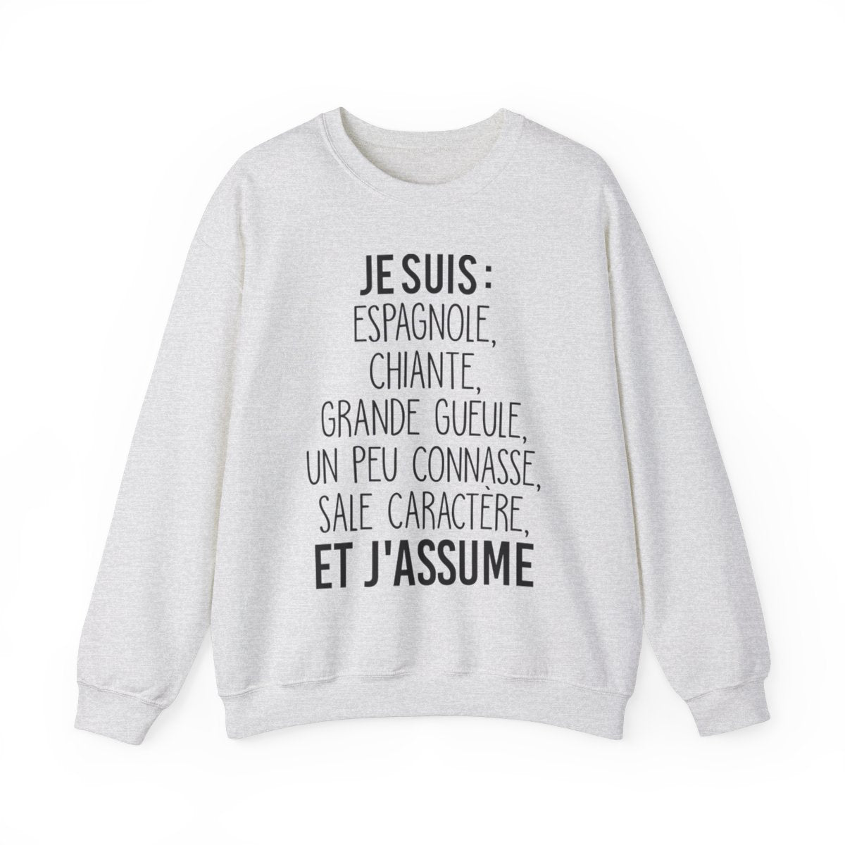 Je suis Espagnole sale caractère et j'assume