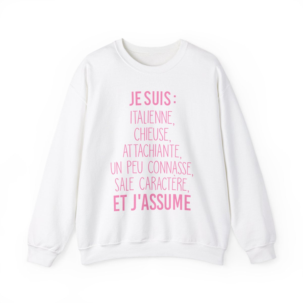 Je suis Italienne et j'assume