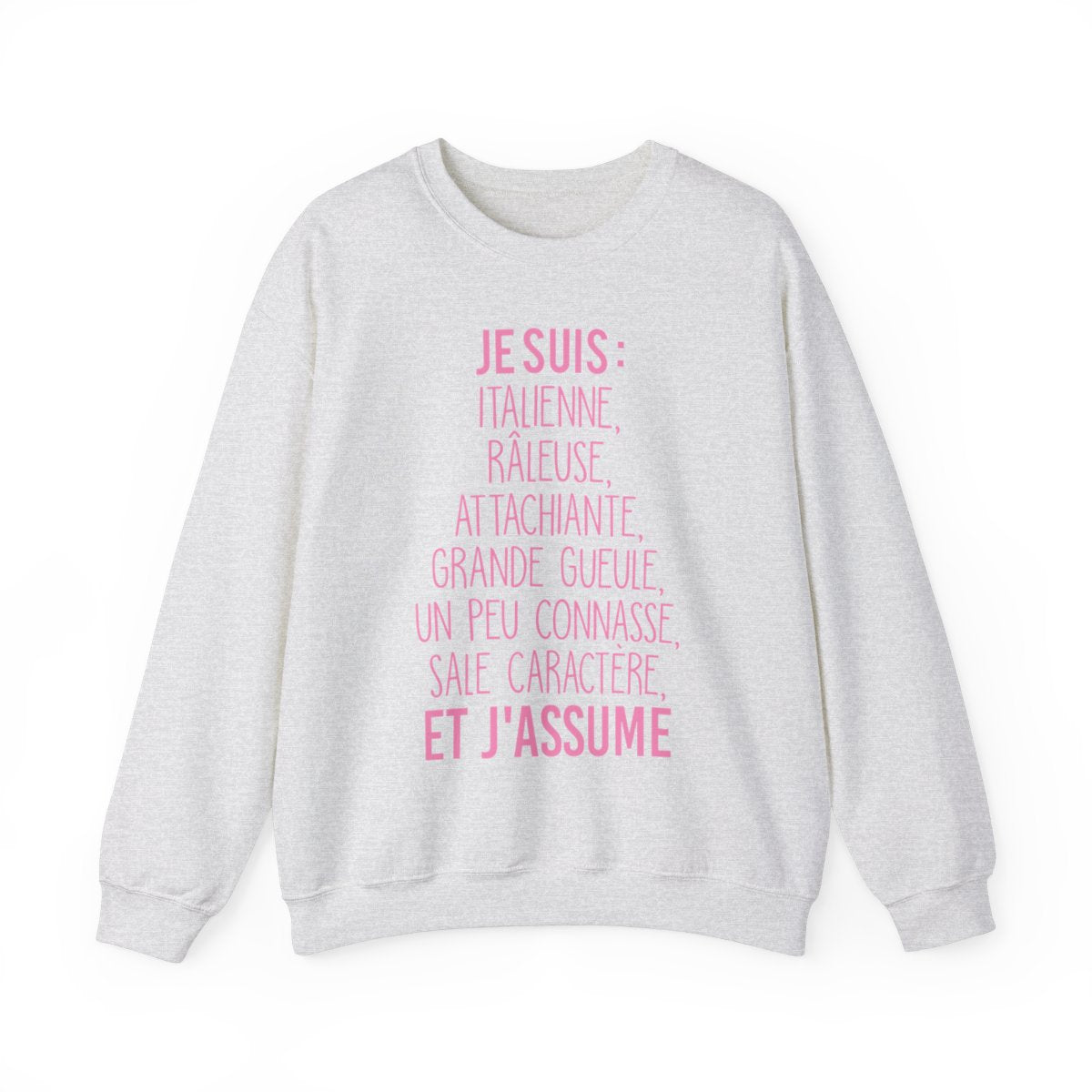 Je suis Italienne et j'assume