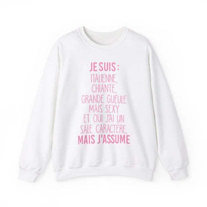 Je suis Italienne mais j'assume