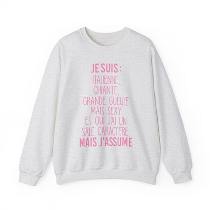 Je suis Italienne mais j'assume