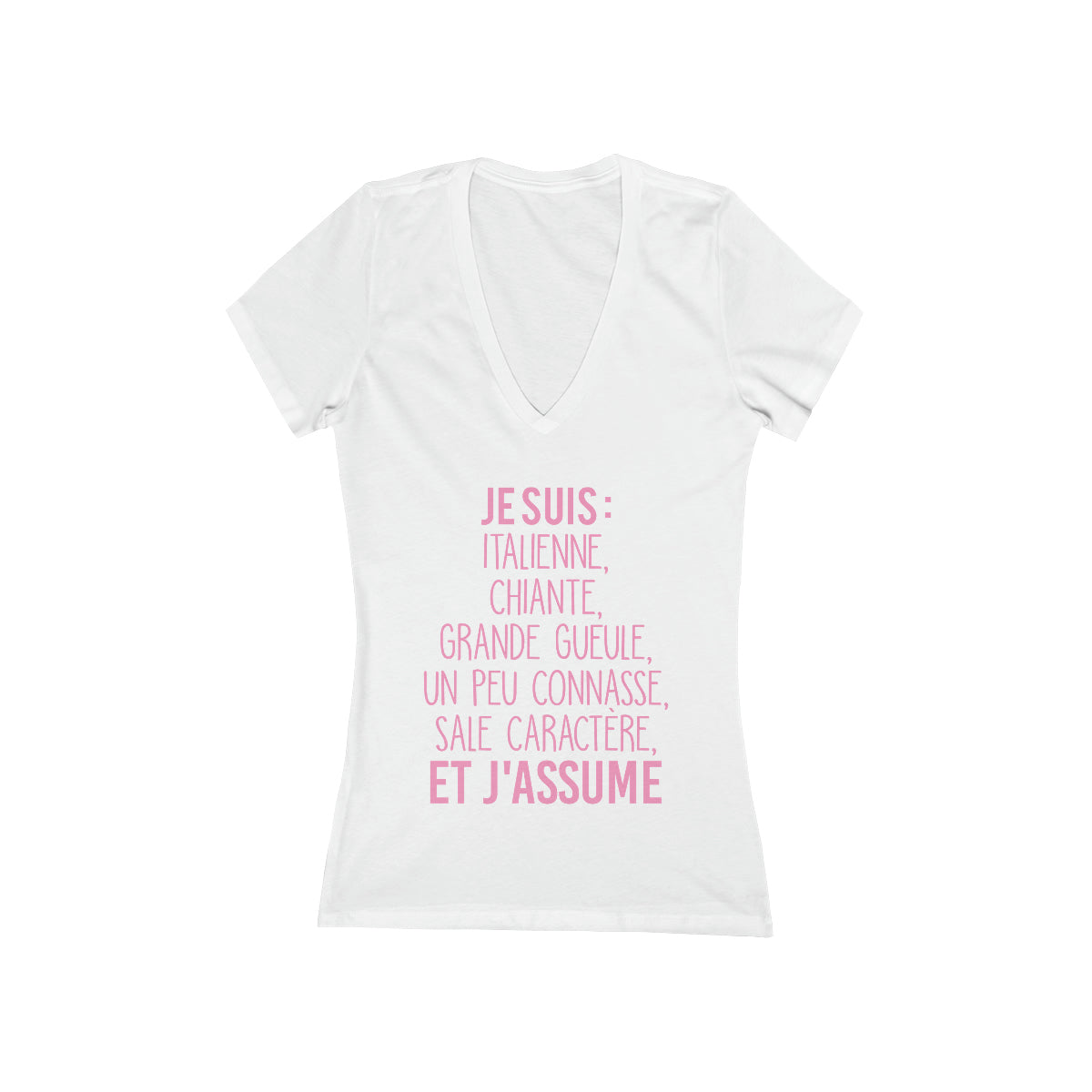 Je suis Italienne sale caractère et j'assume