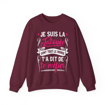 Je suis la tatouée dont tout le monde t'a dit de te méfier