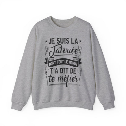 Je suis la tatouée dont tout le monde t'a dit de te méfier