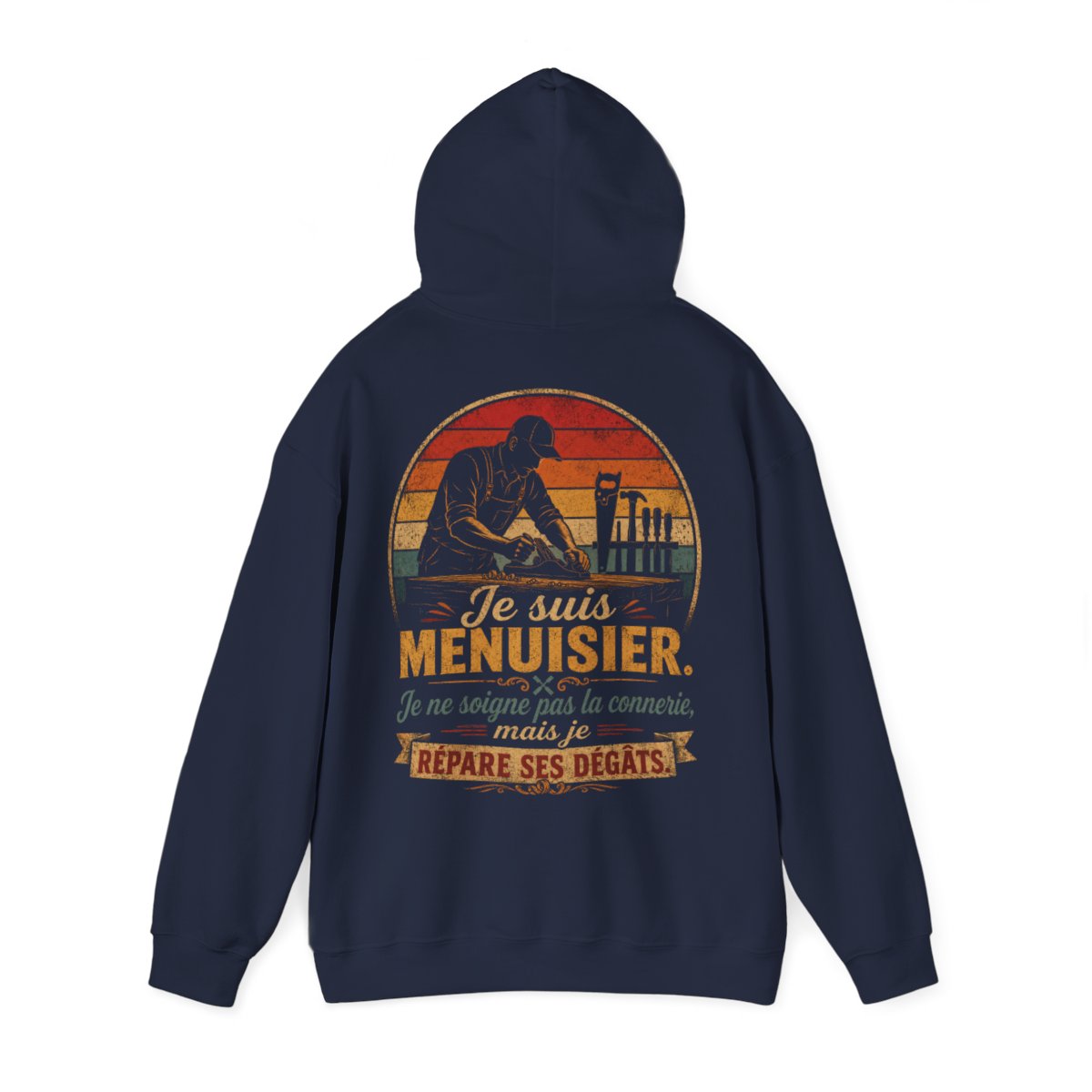 Je suis Menuisier. Je ne soigne pas la connerie mais je répare ses degâts