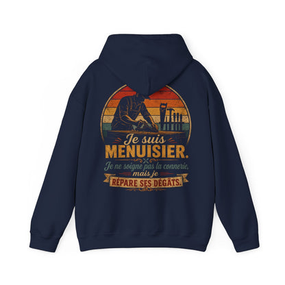 Je suis Menuisier. Je ne soigne pas la connerie mais je répare ses degâts
