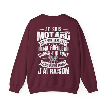 Je suis motard, je ferme déjà pas ma gueule