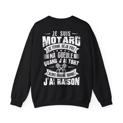 Je suis motard, je ferme déjà pas ma gueule