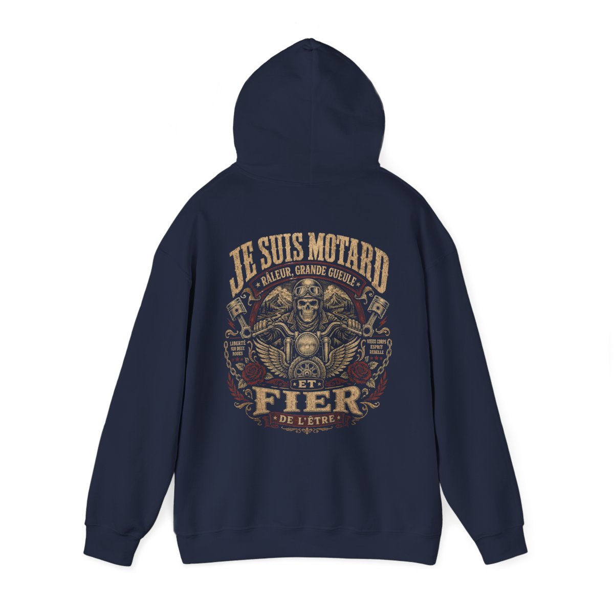 Je suis motard, râleur, grande gueule et fier de l'être