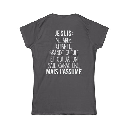 Je suis motarde, grande gueule et oui j'ai un sale caractère