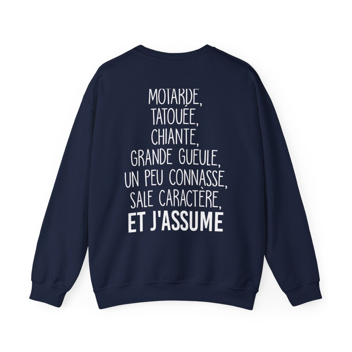 Je suis motarde, grande gueule, sale caractère et j'assume