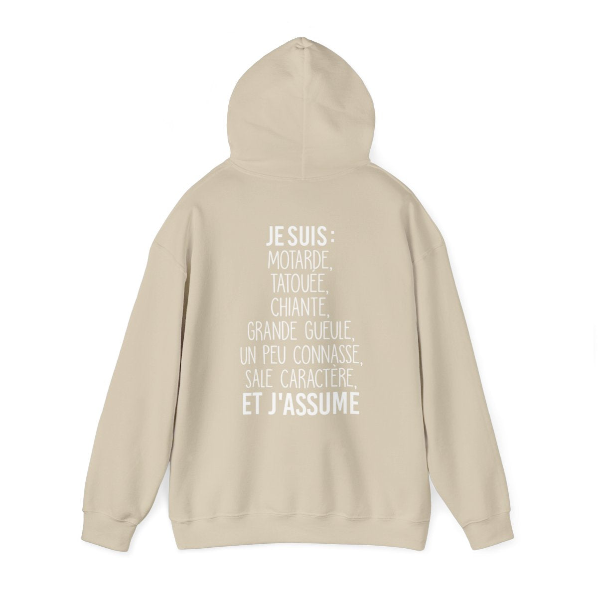 Je suis motarde, grande gueule, sale caractère et j'assume