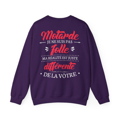 Je suis motarde, je ne suis pas folle