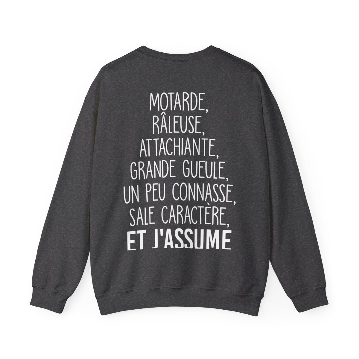 Je suis motarde, râleuse, grande gueule, sale caractère