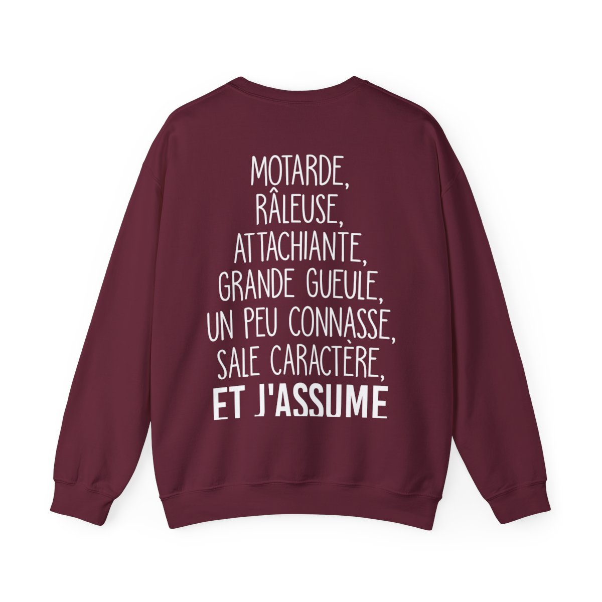 Je suis motarde, râleuse, grande gueule, sale caractère