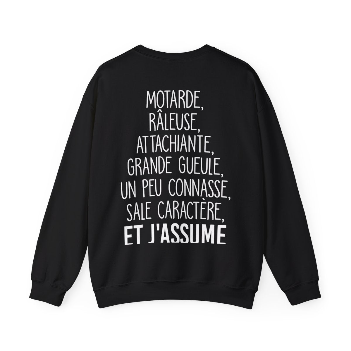 Je suis motarde, râleuse, grande gueule, sale caractère